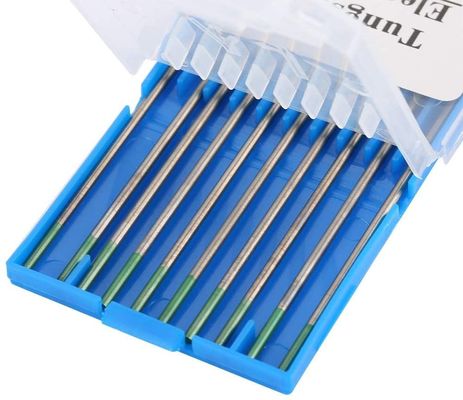 175 mm 1,6 mm Puur Lanthanated Groen Wolfram Tig Las Elektrode 10 stuks Pakket Hoeveelheid