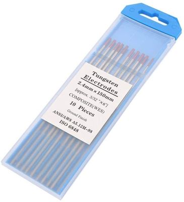TIG Lasverbruik WES Paarse wolfraamelektroden composietwolfraam 2,4 mm*150 mm