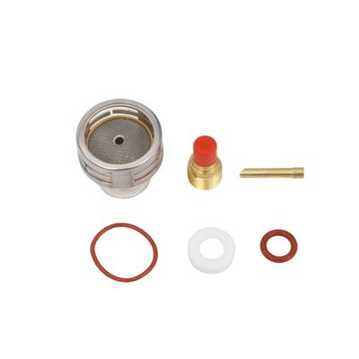 WP9 20 Laslampen Pyrex Glasbeker Kit 16 54NQCN 2.4mm Gaslens Wedge Collect Easy