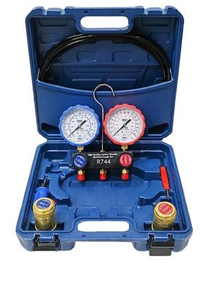 Hoogste R744 auto airconditioner koelkast 80cm All-koper HVAC manifold gauge set