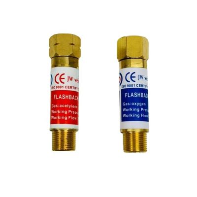 Professionele zuurstof-acetyleen flashback-arrestor voor drukregulator brandstofveiligheid