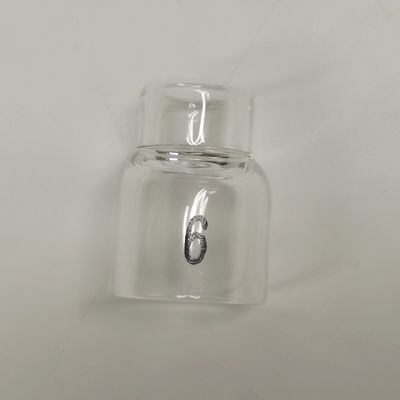 UPPERWELD 53NQ60-6 Doorzichtige glazen spuitstuk voor Tig Las Torch Custom Support OEM