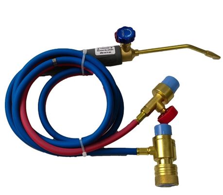 Oxygen Torch Kit met veiligheidsbril Draagbare cilinder 1,5 m Twin Hose Mapp Torch Set