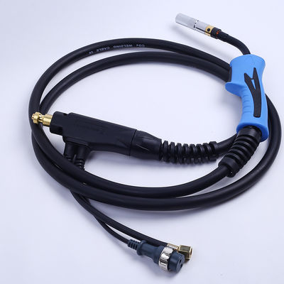 100% geslaagd MIG-test Lasblaas Torch met Euro Connector 10ft kabel