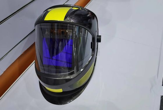 Automatisch verduisterende lashelm met lastocht en lichtgewicht halfrond 4C-lens