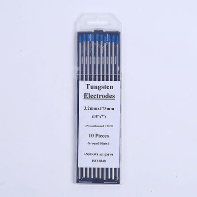 Bar Customized Support 10-Pack Blauw TIG Laswolframelektroden 2% Lanthanated WL20