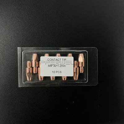 Lange 28mm 36KD M8 30mm 1.2mm Lastocht Contactpunt voor geavanceerd Lassen