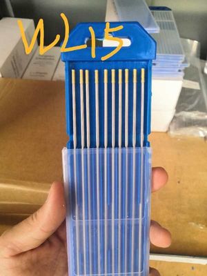 1/8'' 3/32'' 2% Lanthanated Gold WL15 Wolfraamelektrode voor STIG Las 10-Pack