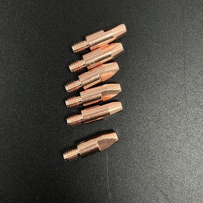 Professionele M6 28 0,8MM Messing Contactpunt voor Mig Las Torch in de Lasindustrie