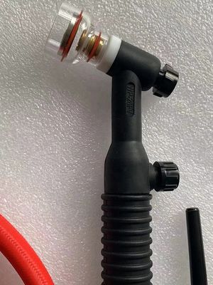 Zwarte 250 amp grote champagne heldere spuitstuk luchtgekoelde Tig Las Torch Kit WP26FV-R-20FT