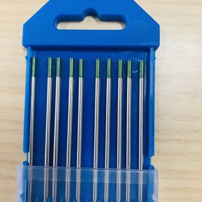 175 mm 1,6 mm Puur Lanthanated Groen Wolfram Tig Las Elektrode 10 stuks Pakket Hoeveelheid