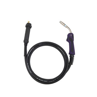 Op maat gemaakte OBM Support Purple 25AK Air Cooled MIG Welding Torch met Euro Connector