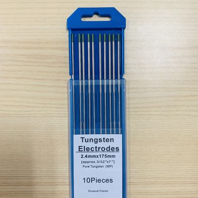 175 mm 1,6 mm Puur Lanthanated Groen Wolfram Tig Las Elektrode 10 stuks Pakket Hoeveelheid