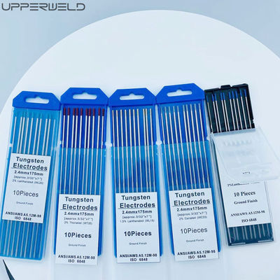 Tungstenelektrode 2% Thoriated 1/16' * 7" Rood WT20 10-pack voor TIG Lasprojecten