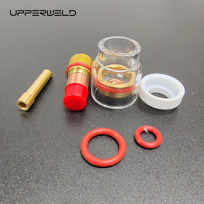 Stubby Gas Lens WP17 18 26 3.2mm Glass Kit voor Wp17/18/26 Tig Lasvoorzieningen en -onderdelen
