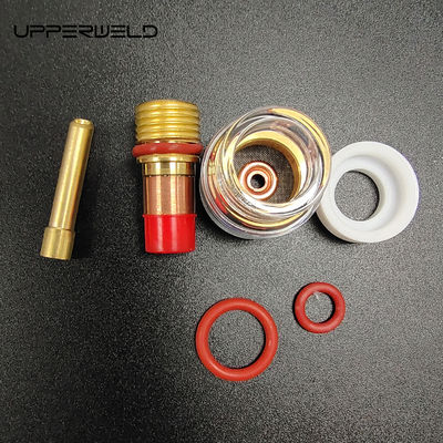 Stubby Gas Lens WP17 18 26 3.2mm Glass Kit voor Wp17/18/26 Tig Lasvoorzieningen en -onderdelen