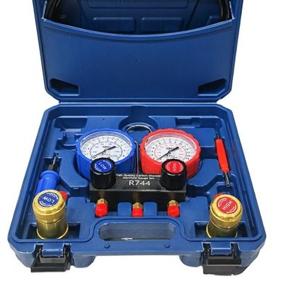 R744 Snelkoppelaar Auto AC versnellingsmeter voor universele auto-installatie Airconditioning