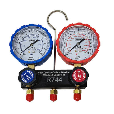 R744 Snelkoppelaar Auto AC versnellingsmeter voor universele auto-installatie Airconditioning