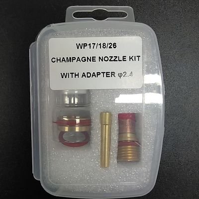 Op maat gemaakte ondersteuning WP17/18/26 2.4mm Tig Collect Body 2.4mm voor Tig Welding Accessories