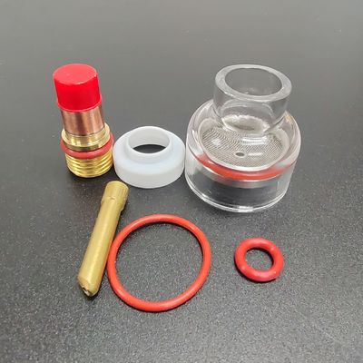 WP16 17 28 1,6 mm Stubby Gas Lens 1 kg Grote Changne Kits met luchtkoeling en keramiek