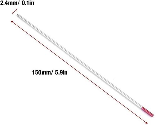 TIG Lasverbruik WES Paarse wolfraamelektroden composietwolfraam 2,4 mm*150 mm