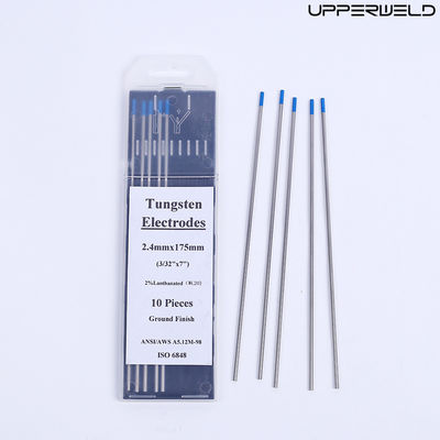 2.4mm*175mm Blauw TUNGSTEN Elektroden 10-pack voor DC/AC werkstroom TIG Lassen