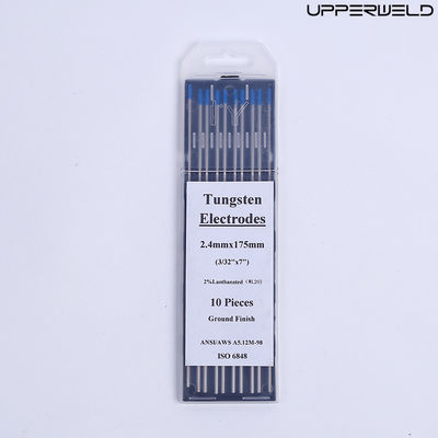 2.4mm*175mm Blauw TUNGSTEN Elektroden 10-pack voor DC/AC werkstroom TIG Lassen