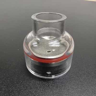 2.4 mm TIG-sweistoorts Stubby Gas Lens Glass Cup Kit voor WP-17/18/26 Luchtkoeling
