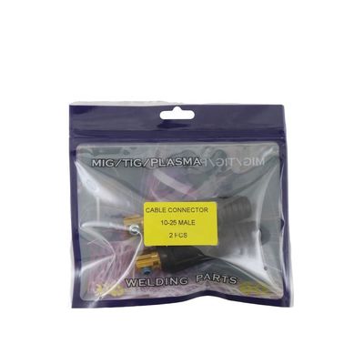 2.4mm Kabelverbinding 10-25 man Gas Power MIG Laslampen Accessoires
