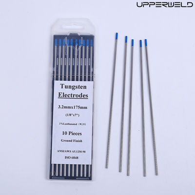 DC/AC werkstroom WL20 2,4 mm*175 mm Blauwe wolfraamelektroden voor TIG-lassen