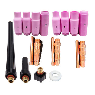 18 stuks TIG Accessoires Kit voor Welding Torch WP17/18/26 Series Simple Welding Function