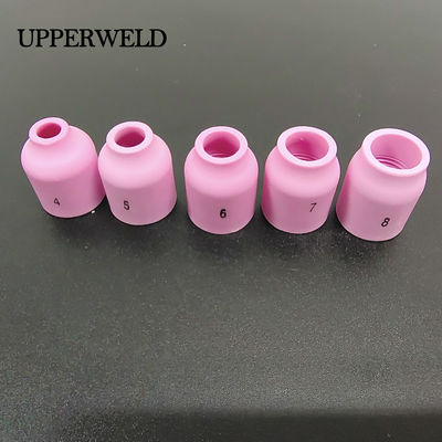 WP 17 18 26 TIG Torch Gas Lens Kit met 18 stukken keramische beker/aluminium spuitstuk/kollet