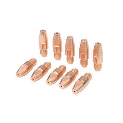 Op maat gemaakte ondersteuning MB15AK mondstuk 1,2 mm Contact tips verbruiksartikelen voor MIG Las Torch