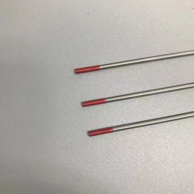 Wolframelektroden Lasstaaf Rode punt 2% Thoriate 2,4 mm * 175 mm Voor TIG Lassen