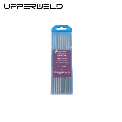 2.4mm 3/32 inch WL20 TIG Lasstaaf 10-Pack 175 150mm 2% Lanthanated Wolfram Elektroden