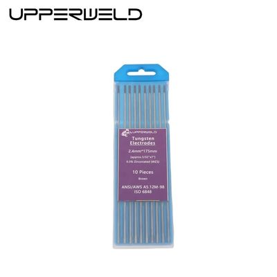 TIG-sweiselektroden samengesteld 2% Zirconium 10-pakket 175 150 mm 2,4 mm 3/32 inch