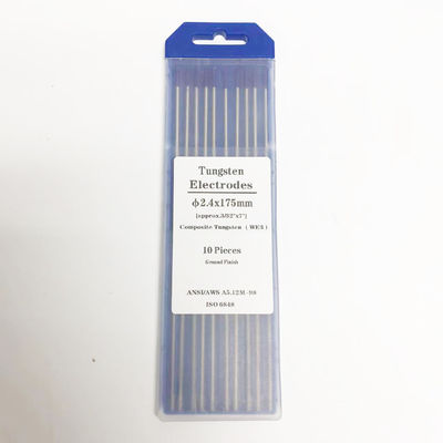 Lasoplossingen Wolfstenelektroden WE3 Purple Composite 3/32 x 7 voor DC/AC Las