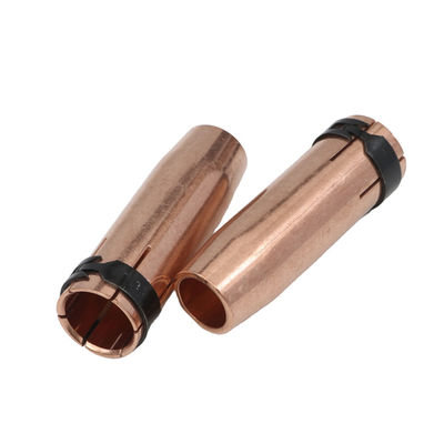 AIR gekoelde MIG MAG gas lassen spuitstuk met gas diffuser contact punt Lengte 75.96mm