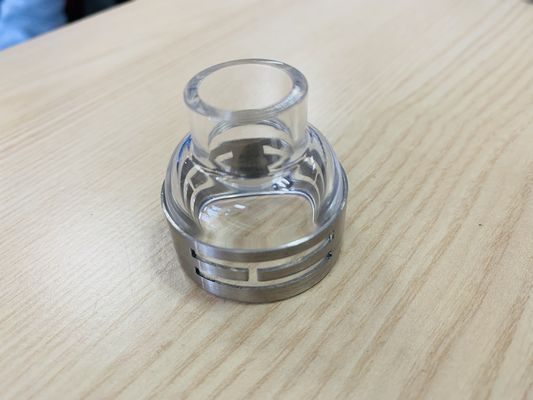 Stalen ring kwarts spuitstuk voor een verbeterde gasdekking in TIG-lassen toepassingen