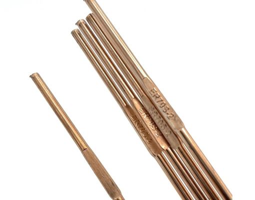 1.6mm*1000mm ER70S-2 Koperen lasdraad Brazing Filler Metalen lasstaven voor gewrichten