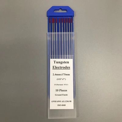 2.4mm*175mm WT20 wolfraamelektroden voor TIG-las