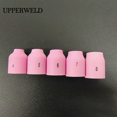 Grote TIG-gaslens met aluminiummondsel Keramische bekers voor WP 9 17 20 18 26 TIG-sweislampen
