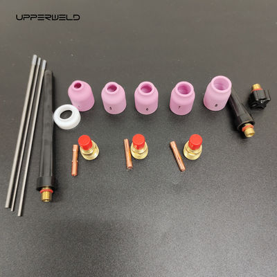 OEM-ondersteuning WP 9/20-53N 18KIT Tig Las Accessoires Keramische mondstuk Set TIG Consumables Kit