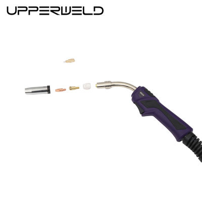 Kabellengte 4 UPPERWELD 24KD MIG Las Torch Hele Torch Voor Professionele Las