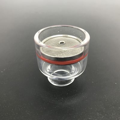 WP9 20 2.4mm TIG Laslampen Stubby Gaslens met glazen spuitstuk ODM Op maat gemaakte hulp