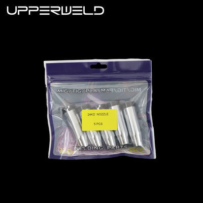 24KD MIG/MAG Lastocht Cylindrische Lasstuk 1,2 cm Diameter 5pcs Pakkethoeveelheid