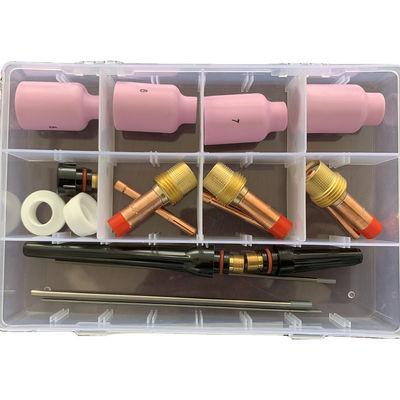Stubby Gas Lens Collect 10 54n 53n Pyrex Glass Cup Kit voor DB SR WP-17/18/26 TIG Las Torch
