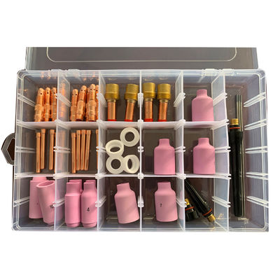 Stubby Gas Lens Collect 10 54n 53n Pyrex Glass Cup Kit voor DB SR WP-17/18/26 TIG Las Torch