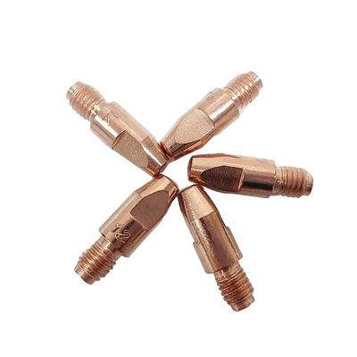 Metalen MIG Torch Contactpunt voor UPPERWELD M6 28mm CRZR Materiaal Lasverbruik
