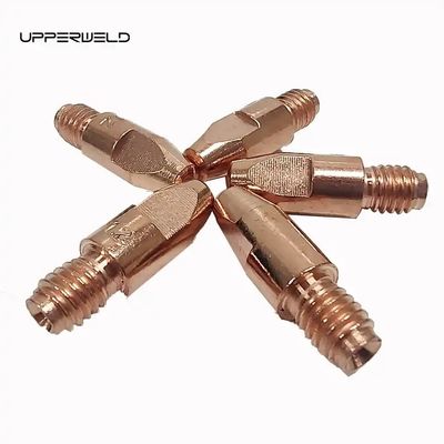 Metalen MIG Torch Contactpunt voor UPPERWELD M6 28mm CRZR Materiaal Lasverbruik